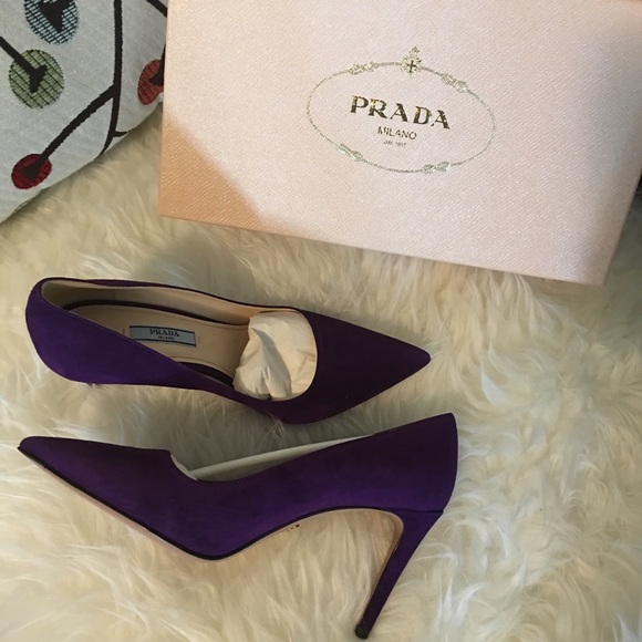 Prada Shoes - Authentic NWT Prada Suede Pumps size It37/US6.5